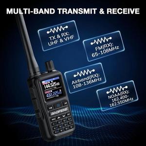 Radio Bidireccional Baofeng 5R Mini de 5W, Tipo-C USB, Copia Inalámbrica de Frecuencia UHF/VHF, Radio Amateur con Programación por Aplicación, Radio Bidireccional AM/FM - Product Image 3