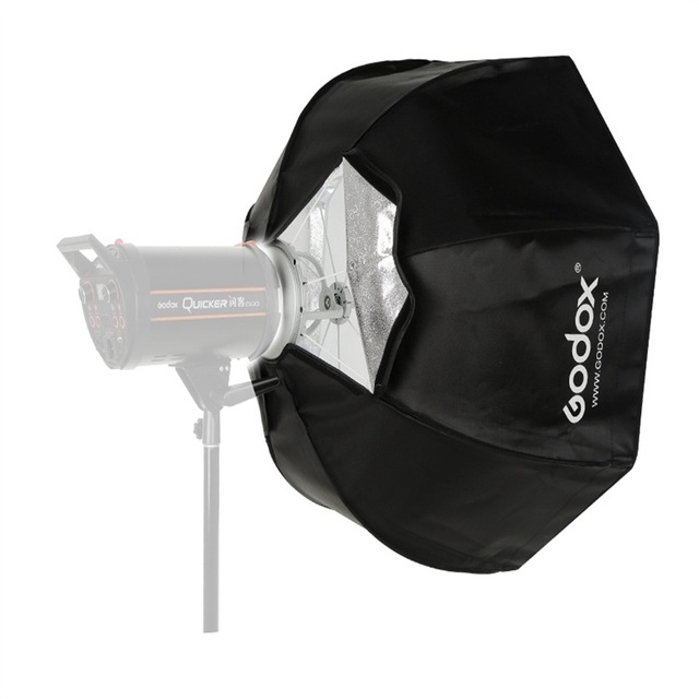 Godox SB-UE Professional 120cm / 47in Portable Octagonal Umbrella Softbox with Bowens Mount for Speedlite