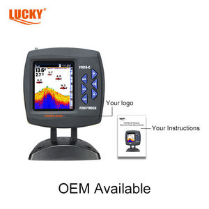 เครื่องหาปลา Lucky FF918CS T หน้าจอสี แบบมีสาย ระยะตรวจจับ 0.6 ม. ถึง 183 ม. ความถี่ 200kHz ใช้ไฟ DC 10V 18V - Product Image 4