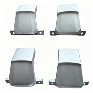 Pièce moulée en aluminium sur mesure, finition anodisée, surface usinée pour une fabrication de précision - Product Image 4