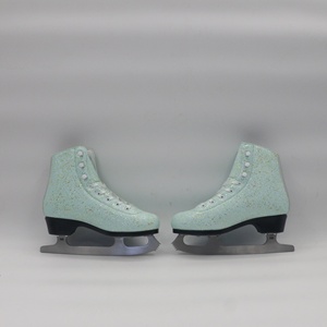 Eleganti <span class=keywords><strong>pattini</strong></span> da ghiaccio Glitter verdi-<span class=keywords><strong>pattini</strong></span> da <span class=keywords><strong>donna</strong></span> alla moda con fodera termica e finitura luccicante - Product Image 6