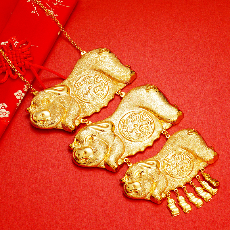 In Stock Traditional Chinese Necklace Vintage Style Religious