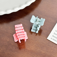 Ensemble de 6 mini pinces à cheveux de couleur macaron, pinces à cheveux mates de petite taille, pinces à cheveux pour queue de cheval haute, pinces à cheveux personnalisées, pinces à cheveux mignonnes et colorées pour filles