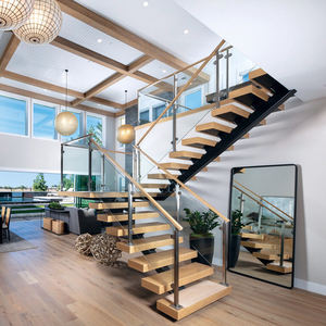 <span class=keywords><strong>Escalera</strong></span> LED <span class=keywords><strong>de</strong></span> barandilla <span class=keywords><strong>de</strong></span> vidrio recta <span class=keywords><strong>para</strong></span> interiores <span class=keywords><strong>de</strong></span> planta baja a <span class=keywords><strong>segundo</strong></span> <span class=keywords><strong>piso</strong></span>, peldaños <span class=keywords><strong>de</strong></span> <span class=keywords><strong>madera</strong></span> maciza, escaleras flotantes <span class=keywords><strong>de</strong></span> <span class=keywords><strong>madera</strong></span> <span class=keywords><strong>de</strong></span> acero - Product Image 6