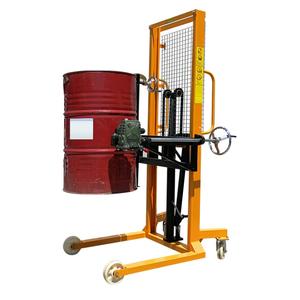 Elevador de Palets de 1400 mm, Capacidad de 350 kg, Montacargas de Descarga para Restaurantes y Talleres de Impresión, Apilador de Barriles de Aceite y Hierro - Product Image 1