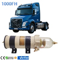 Cartucho Separador de Agua y Combustible de Alta Resistencia para Motor de Excavadora y Camión 1000FH PF7890 P552020 SK3926/R, Filtración Diésel