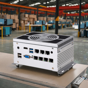 มินิพีซีอุตสาหกรรมราคาประหยัด Core I5 VGA 4G GPIO RS232/RS485  7 พอร์ต LAN รุ่นที่ 11 พร้อมช่องใส่ M.2 สำหรับใช้งานในอุตสาหกรรม - Product Image 1