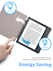 Étui intelligent pour <span class=keywords><strong>Kobo</strong></span> <span class=keywords><strong>Libra</strong></span> H2O, 7 pouces, support pliable en cuir PU, couverture magnétique avec fonction veille pour <span class=keywords><strong>Kobo</strong></span> <span class=keywords><strong>Libra</strong></span> H2o N873 - Product Image 2