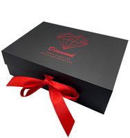 Boîte d'emballage cadeau de chaussure à cheveux pliable magnétique pliable de luxe personnalisée Boîte de papier pliable avec ruban