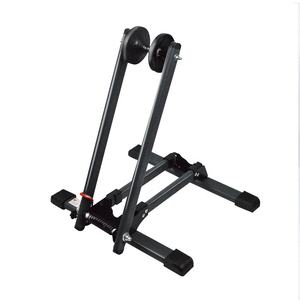 Soporte plegable ligero para bicicleta, estante de almacenamiento para suelo interior, para exhibición de una sola bicicleta - Product Image 3