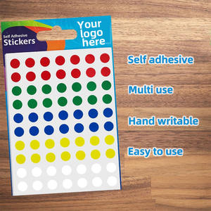 Goedkoopste Kleurcoderingsstickers Plakkerige Stippen Diverse Maten Ronde Labels Cirkelstickers Voor Leraren, Bestandsorganisatie, Feesten - Product Image 1