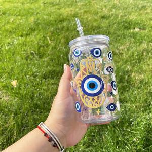 Paquete de 60 Vasos de Plástico PET Transparente de 16oz, Irrompibles, con Tapa de PP y Pajita, para Bebidas, con Logotipo Personalizado - Product Image 4