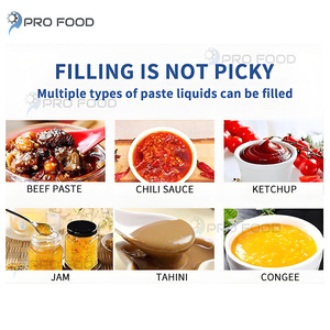 Gran oferta, máquina de llenado cuantitativa de Ketchup de miel Horizontal pequeña, máquina de envasado de paquetes de salsa - Product Image 6