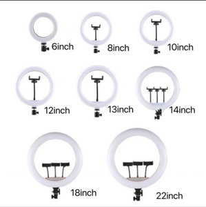 Anneau lumineux LED de 18 pouces <span class=keywords><strong>pour</strong></span> photographie et TikTok, grand anneau lumineux de beauté de 18 pouces avec trépied <span class=keywords><strong>pour</strong></span> maquillage - Product Image 5