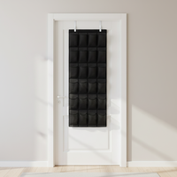Organisateur de porte avec 40 grandes poches en maille respirante, gain de place, sacs à chaussures suspendus pour l'entrée, la chambre et le rangement de la garde-robe