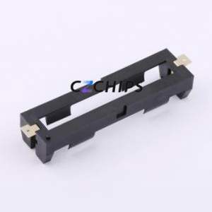 BH-18650-B6AA002 Button & Strip Battery Connector SMD Connector Battery Clip 18650 Gold - Product Image 2