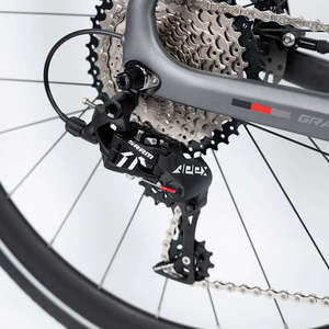 Lightweight Carbon Fibre 11-Speed Gravel Road <b>Bicycle</b>-700x40C Tan Wall Tires for Bikepacking and Mixed Terrain ZXC-310 Road Bicy - Product Image 5