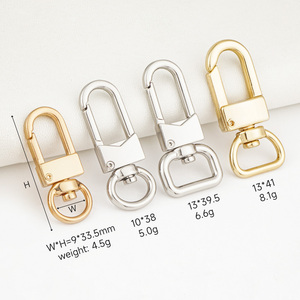 <span class=keywords><strong>Sac</strong></span> <span class=keywords><strong>à</strong></span> <span class=keywords><strong>main</strong></span> matériel or Snap <span class=keywords><strong>crochet</strong></span> pivotant 10mm <span class=keywords><strong>sac</strong></span> en métal pivotant mousqueton 3/8 "métal ressort mousqueton pour <span class=keywords><strong>sac</strong></span> <span class=keywords><strong>à</strong></span> <span class=keywords><strong>main</strong></span> sacs porte-clés - Product Image 4
