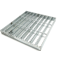 Grille en acier galvanisé anti-corrosion robuste, type léger ASTM, pour clôture, trottoir, passerelle, plateforme, marches d'escalier