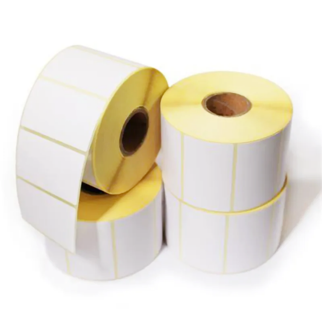 Direct Thermal Labels Perforated Barcode Address Labels Compatible with Rollo & Zebra Desktop Printers