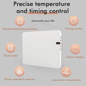 Calentador Portátil <span class=keywords><strong>WIFI</strong></span> PT con Convección, Protección contra Sobrecalentamiento, Termostato Ajustable, Control Remoto, Eficiente Energéticamente, 110V, para el Hogar - Product Image 2