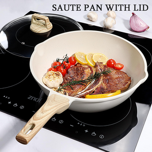 <span class=keywords><strong>Wok</strong></span> en aluminium moulé sous pression antiadhésif avec poignée douce au toucher, vente en gros, produit très demandé - Product Image 3