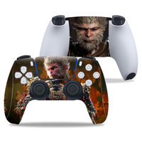 Autocollant de Console Wukong mythe noir en gros d'usine pour peau de Console de jeu vidéo PS5 pour SONY Playstation 5