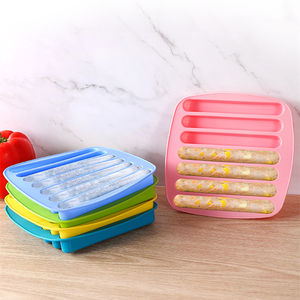 แม่พิมพ์ซิลิโคนทำไส้กรอกฮอทดอก 6 ช่อง 8 ช่อง กล่องอาหาร<span class=keywords><strong>เสริม</strong></span>สำหรับเด็ก ทำเองที่บ้าน กล่องแฮม อุปกรณ์อบขนม - Product Image 2