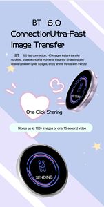 شارة رقمية ذكية مع شاشة عرض متحركة للرسوم المتحركة E87، شاشة لمس قابلة للتخصيص، تصميم سهل التثبيت، إعادة تعريف شارتك الإلكترونية - Product Image 6