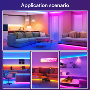 65.6FT RGB LED Light <b>Strip</b> for APP Control <b>Copper</b> Body for Bedroom Home Party Christmas Decorations Synchronized Music - Product Image 2