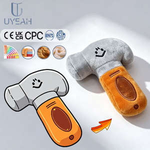 Uyeah OEM/ODM, Fábrica con MOQ Bajo, <span class=keywords><strong>Muñeco</strong></span> de Peluche Personalizado con Forma de Martillo, Destornillador y Sierra, Juguete de Herramientas de Peluche Suave de Algodón, Regalo de Marca - Product Image 1