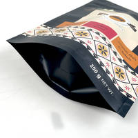 Op maat gemaakte voedselveilige staande pouch met ritssluiting, vochtbestendige gelamineerde folie zak voor thee en dierenvoer.