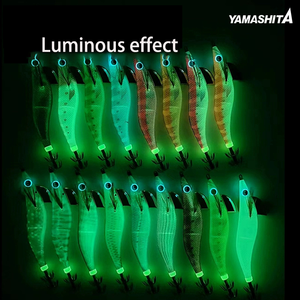 Yeni #1.5-#<span class=keywords><strong>3</strong></span>.5 Yamashita aydınlık sert yem ahşap yem karides balıkçılık Wobbler Egi kalamar Jig mürekkepbalığı cazibesi - Product Image 2