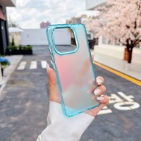 Étui de luxe transparent antichoc pour Redmi Note 14 4G avec support de fenêtre pour appareil photo – Coque de téléphone portable en gros