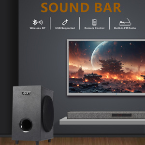 <span class=keywords><strong>Barre</strong></span> <span class=keywords><strong>de</strong></span> <span class=keywords><strong>son</strong></span> DJ <span class=keywords><strong>de</strong></span> qualité supérieure, système audio 125W avec amplificateur et caisson <span class=keywords><strong>de</strong></span> basses, pour <span class=keywords><strong>téléviseur</strong></span>, modèle JR-017 - Product Image 2