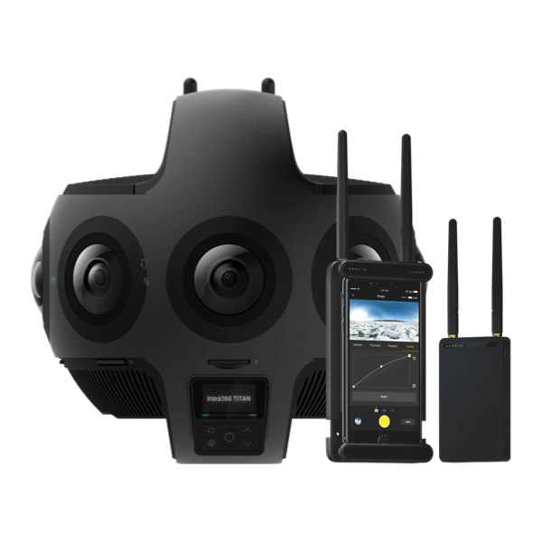Insta360  Professional-grade Panoramic  Ultra HD VR Anti-shake Optical 8-lens 3D Camera Old Version
