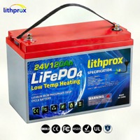 Batterie LiFePO4 24V 120AH Grade A 6000 Deep Cycle Lithium Marine avec CAN Bus, BMS intelligent, connecteur Anderson, CE, RoHS, IP67, OEM, ODM