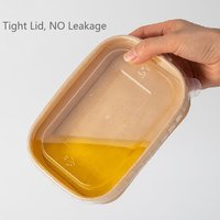 Bol carré en papier kraft personnalisé bol à salade à emporter bol en papier déjeuner avec couvercle en papier plastique PP PET