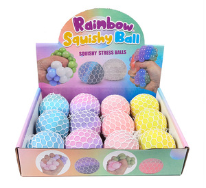 ของเล่นฟิดเจ็ตคุณภาพสูง ของเล่นเปลี่ยนสี ลูกบอลบีบคลายเครียดสีรุ้ง สำหรับเด็ก ช่วยผ่อนคลายความวิตกกังวล และเป็นของเล่นสนุกๆ - Product Image 6