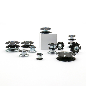 Connettore per Mobili a Forma di <span class=keywords><strong>Girasole</strong></span>, Dado di Bloccaggio per Gambe, Inserti Filettati a Molla per Tubi - Product Image 4