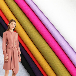 Georgette Chiffon Vải Nhà Máy Giá 100% Polyester 75D Xoắn Cao Georgette Rêu <span class=keywords><strong>Crepe</strong></span> Ngọc Trai Vải Voan Cho Trang Phục - Product Image 1