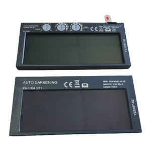 Lentille <span class=keywords><strong>de</strong></span> soudage à obscurcissement automatique à teinte variable, alimentée par énergie solaire, filtre <span class=keywords><strong>de</strong></span> soudage ADF, lentille <span class=keywords><strong>de</strong></span> remplacement pour casque <span class=keywords><strong>de</strong></span> soudage réglable DIN 9-13 - Product Image 1