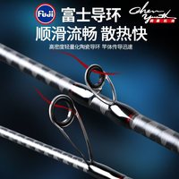 Canne à pêche en carbone ultra-légère 2,7 m/2,89 m pour la pêche au bar et à la truite, technique de lancer à longue distance, technique de pêche à la traîne, pêche en mer ciblant le marlin