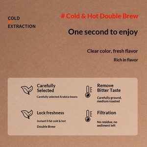 Caffè Liquido Americano Concentrato 150ml OEM 0 Zuccheri 0 Grassi Caffè Istantaneo Cold Brew <span class=keywords><strong>Caldo</strong></span>/Freddo Appena Preparato Private Label - Product Image 4