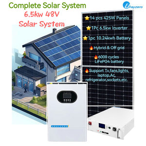 Thương mại 5kv năng lượng mặt trời hệ thống điện 20kW giá chi phí 10KW năng lượng mặt trời nhà lưới Kit 12KW chi phí pin lithium 24V năng lượng mặt trời hệ thống năng lượng - Product Image 4