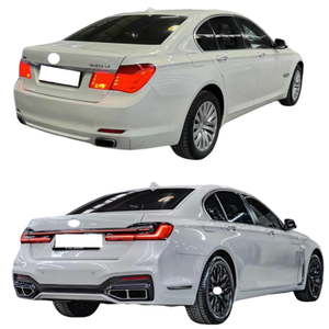 Para <span class=keywords><strong>BMW</strong></span> 7 Series F01 F02 G11 G12 Kits de carrocería de actualización Nuevos parachoques traseros delanteros ABS 760 <span class=keywords><strong>750</strong></span> Actualización G12 Faros antiniebla - Product Image 4