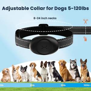 D03 वाटरप्रूफ कुत्ते ट्रेनर इलेक्ट्रॉनिक कॉलर बीप/कंपन/इलेक्ट्रिक शॉक ipx7 रेटेड लंबी बैटरी (>20 घंटे) दोहरी कुत्ते - Product Image 2