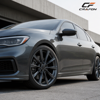 Jantes CF 20x9.5 ET40 5x114.3 PCD 64.1 CB Gunmetal Flow Formed compatibles avec Tesla Model Y en stock