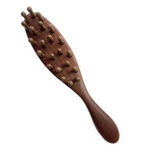 Doğal Sandal Ağacı Ahşap Bakım Tarağı Rahat Saç Bakımı Saç Yıkama Masaj Fırçası Saç Derisi Masaj Tarağı - Product Image 5