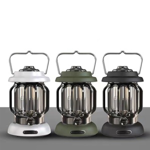 Siêu sáng sạc <span class=keywords><strong>LED</strong></span> Đèn lồng cho cắm trại ngoài trời tuổi thọ pin dài siêu đỏ ABS nhựa Lều đèn - Product Image 3